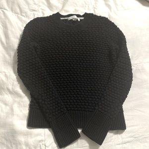 Victoria’s Secret - Black Crew Neck L/S Sweater - XS